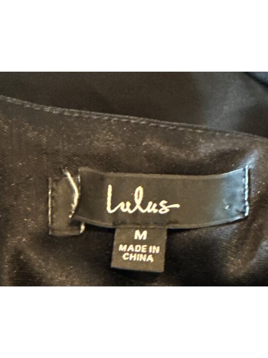 Lulu's Women's Heavenly Hues Maxi Dress Black Size M NWOT - Picture 6 of 7